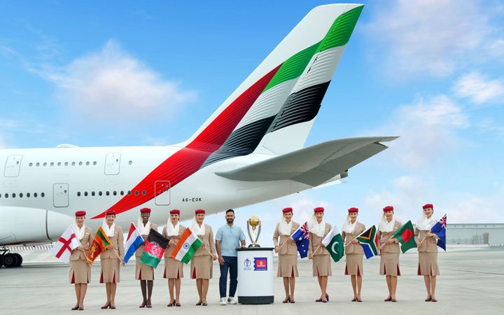 Emirates Soars High as Official Airline Partner for ICC Men’s Cricket World Cup 2023 in India