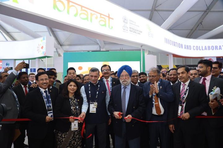 Indian Union Minister Showcases India's Robust Energy Sector at ADIPEC 2023