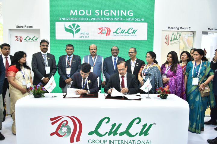 APEDA Signs MoU with Lulu Hypermarket to Boost Export of Indian Agri-Products in GCC